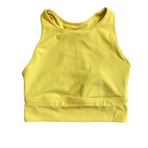Calia Athletic Top Yellow Womens Small